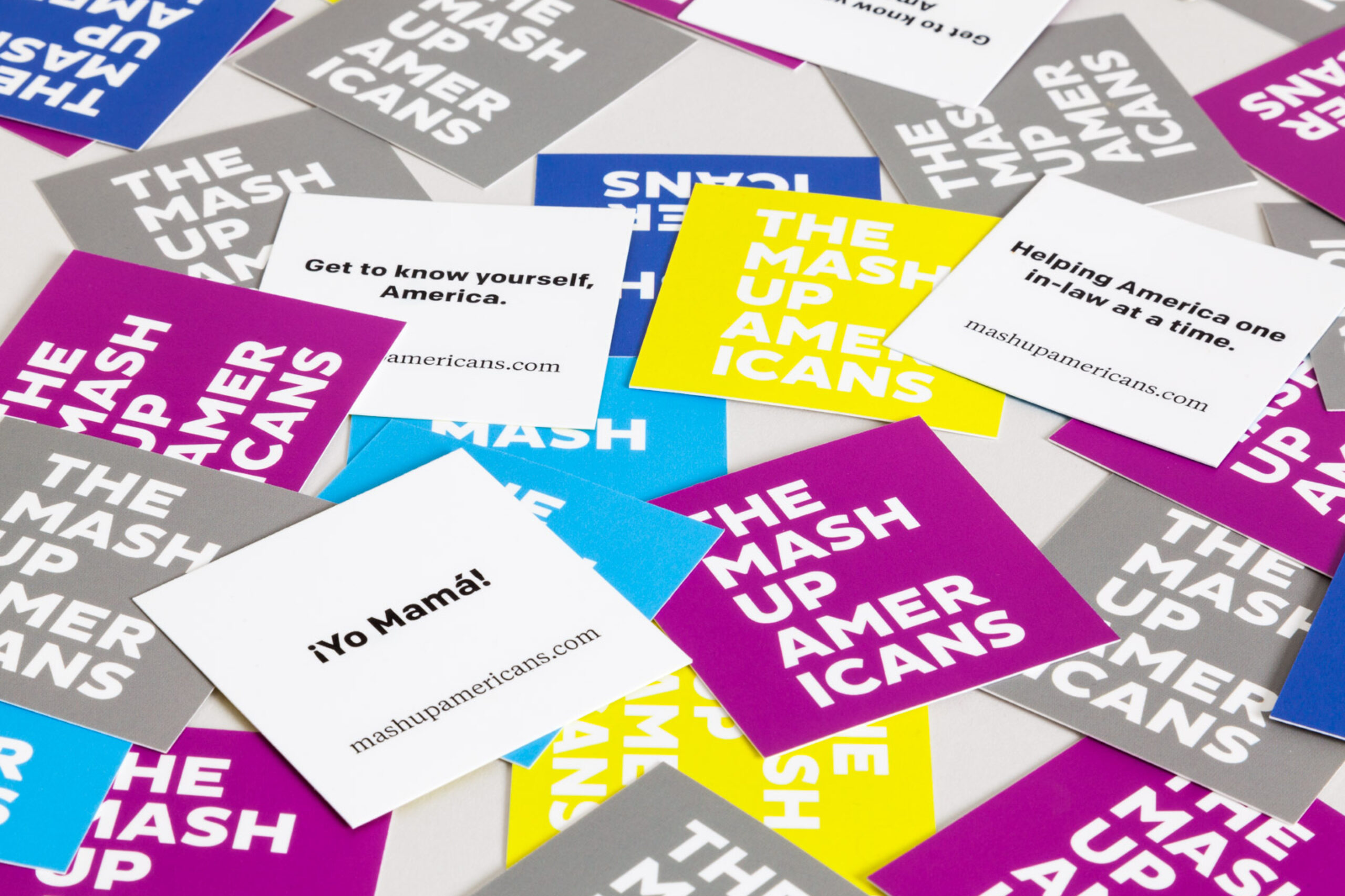 The Mash-Up Americans Business Cards