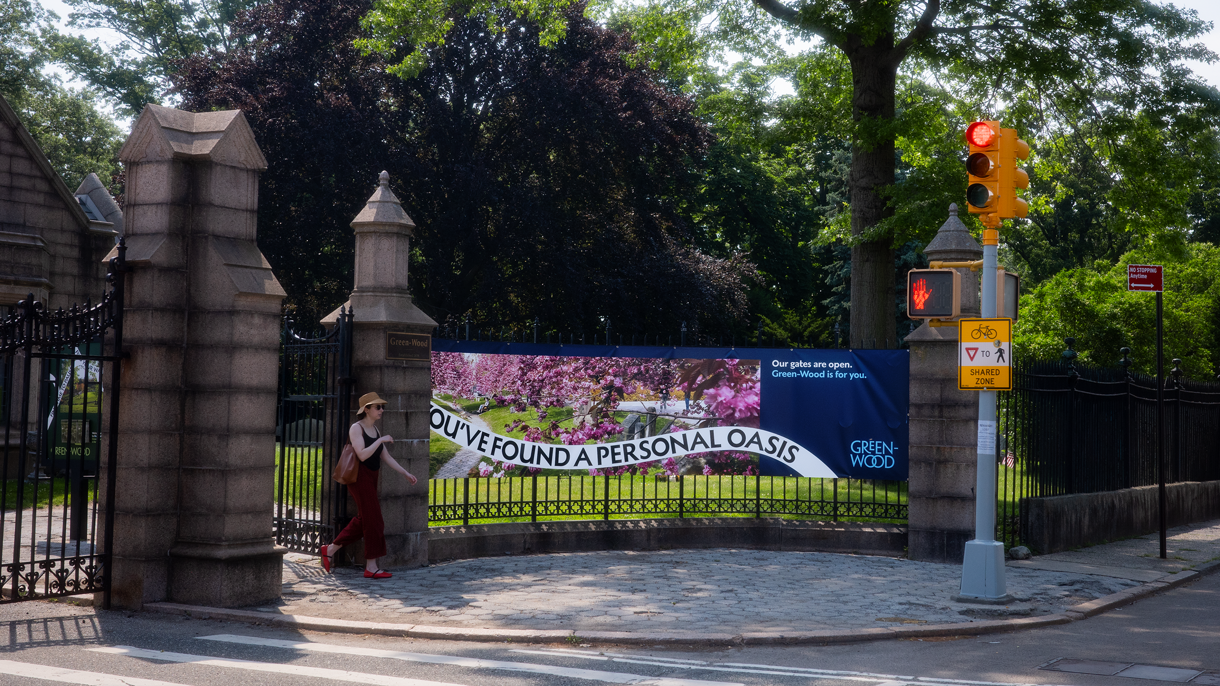 Green-Wood Prospect-Park Entrance Banner